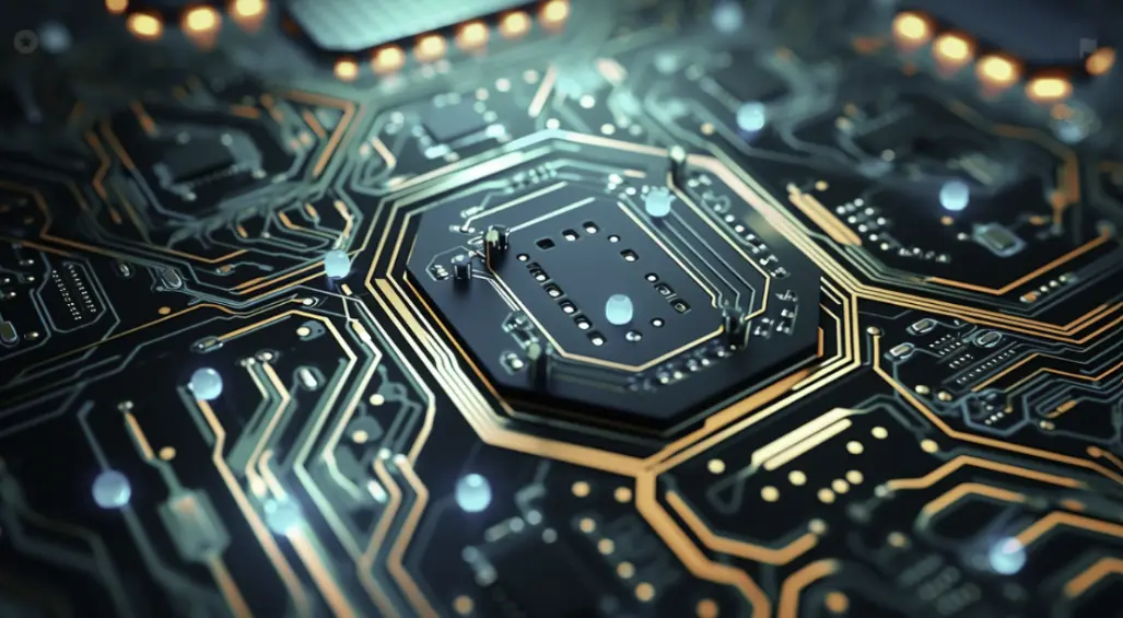 Circuit-board-closeup